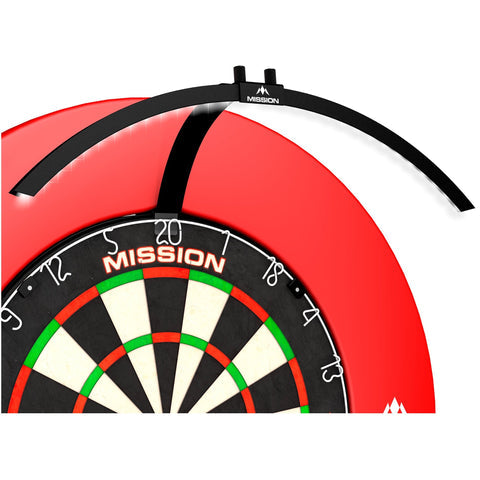 Mission Torus 100 - Folding Portable Travel Light - Dartboard Lighting - Black