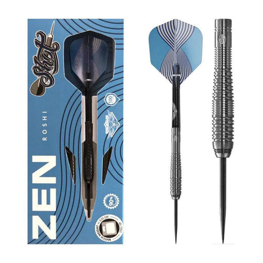 Shot Zen Series Roshi 90% Tungsten Steel Tip Darts