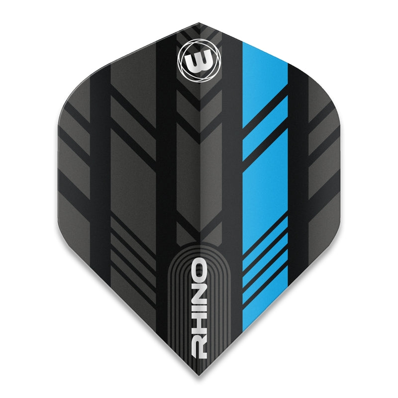 Winmau Flights – Rhino Extra Thick – Black & Blue