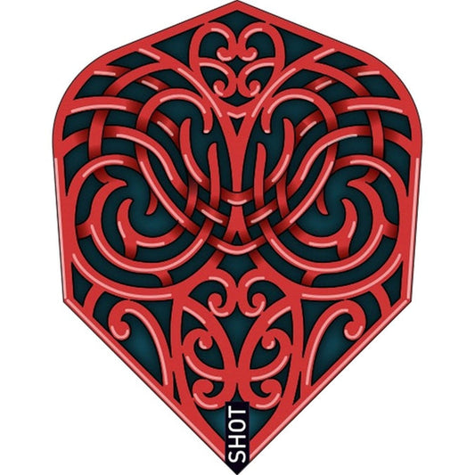Celt Toranos Standard No6 Dart Flights by Shot