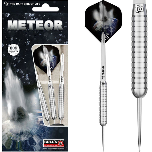 Bull's Meteor Darts - Steel Tip - 80% Tungsten - MT12 - Ringed