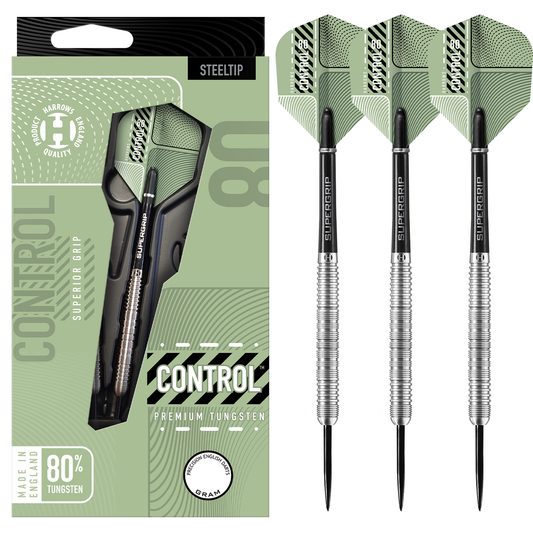 Harrows Control Parallel 80% Tungsten Steel Tip Darts