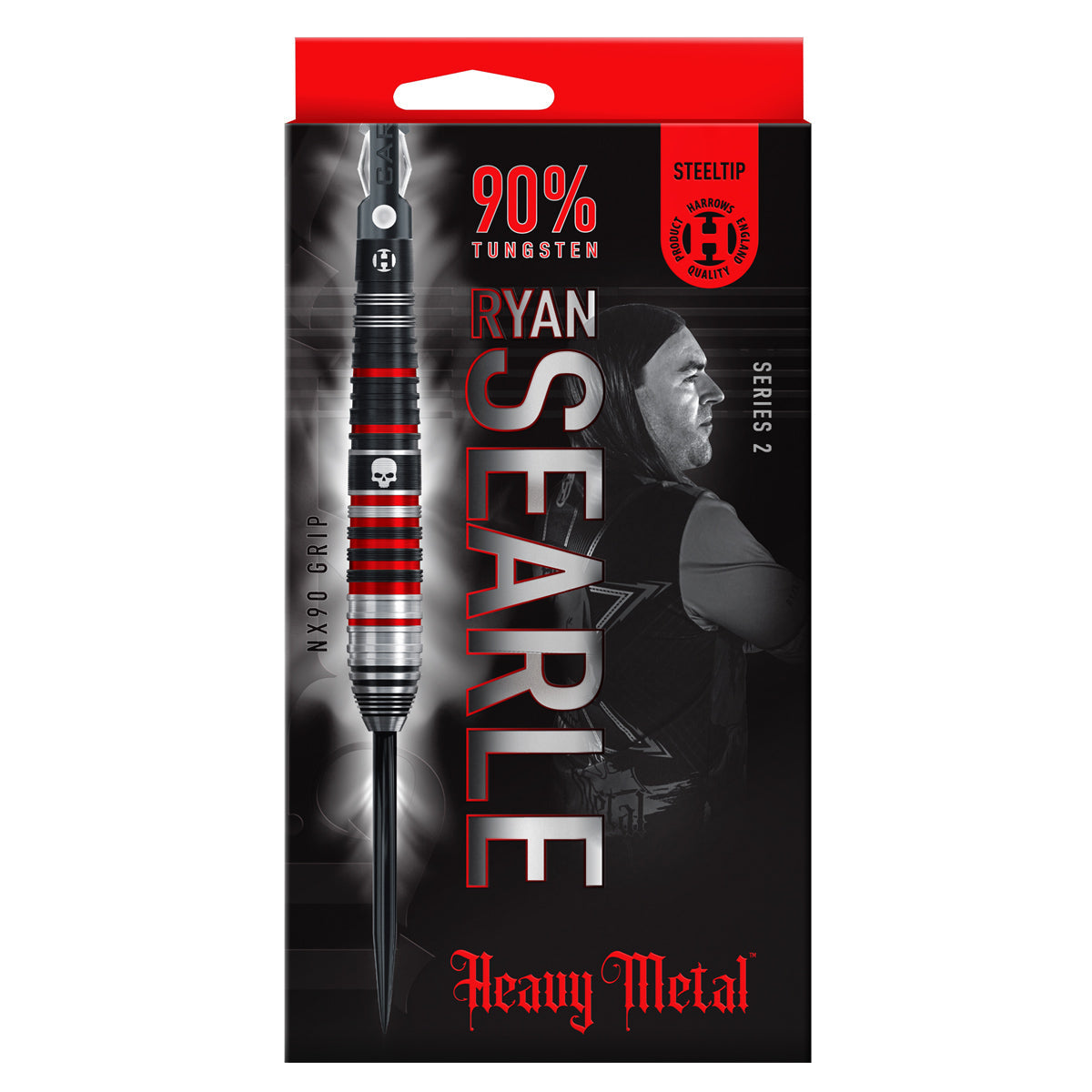 Harrows Ryan Searle Series 2 90% Tungsten Steel Tip Darts by Harrows