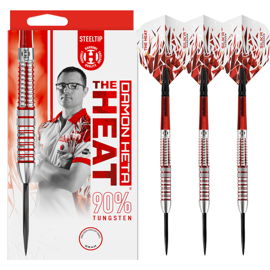 Harrows Damon Heta Series 2 90% Tungsten Steel Tip Darts
