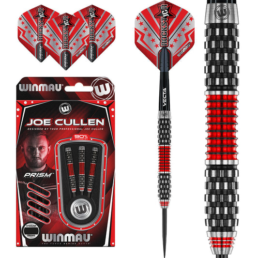 Winmau Joe Cullen Rockstar Series RS 1.0 Steel Tip Darts