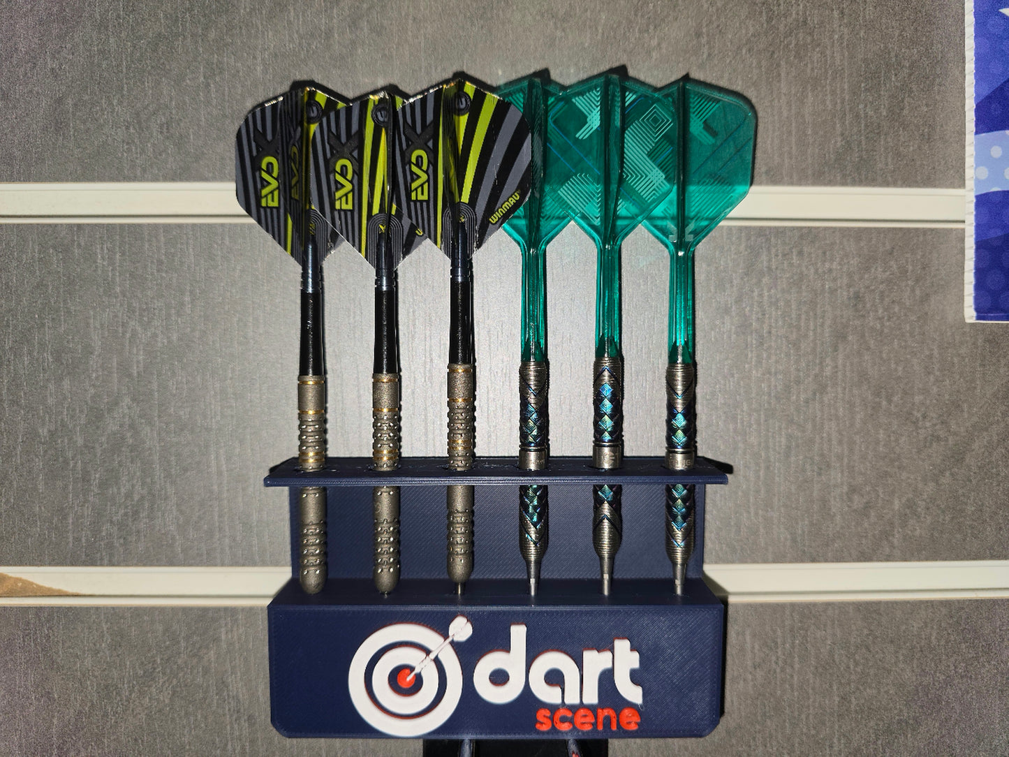 3D Printed Wall Mounts (6 Dart Holder)