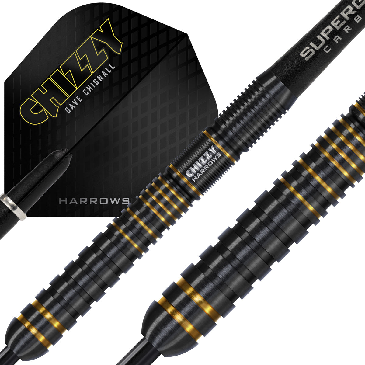Harrows Dave Chisnall Chizzy Series 3 90% Tungsten Steel Tip Darts