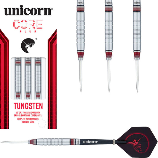 Unicorn Core Plus Ringed Style Tungsten Steel Tip Darts