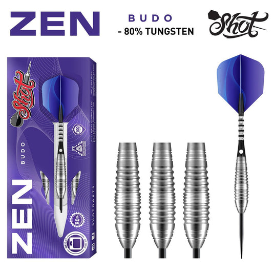 Shot Zen Budo 80% Tungsten Steel Tip Darts