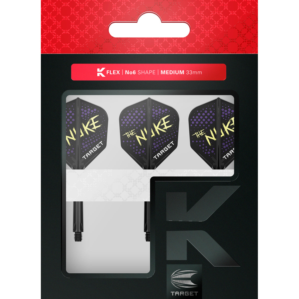 Luke 'The Nuke' Littler K-Flex One Piece Flights by Target No 6