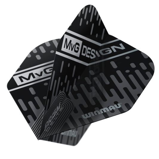 Winmau MvG Design Black & Grey Prism Delta Standard