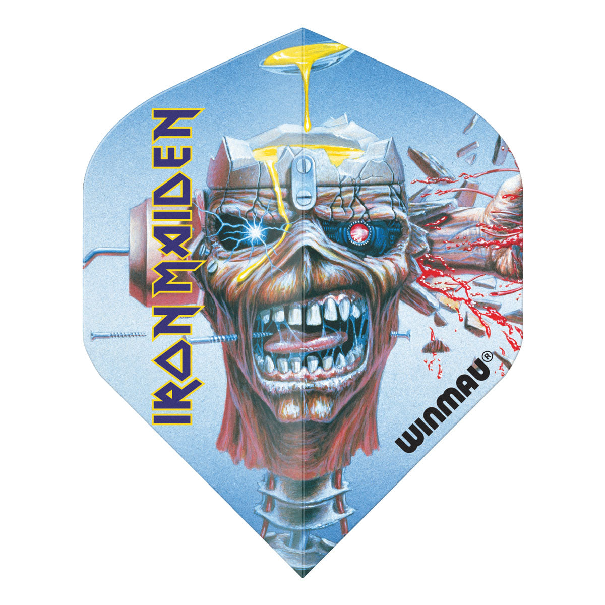 Winmau Iron Maiden - Can I Play with Madness 100 micron Standard Dart Flights