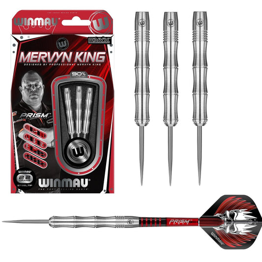 Winmaun Mervyn King Tungsten Steel Tip Darts
