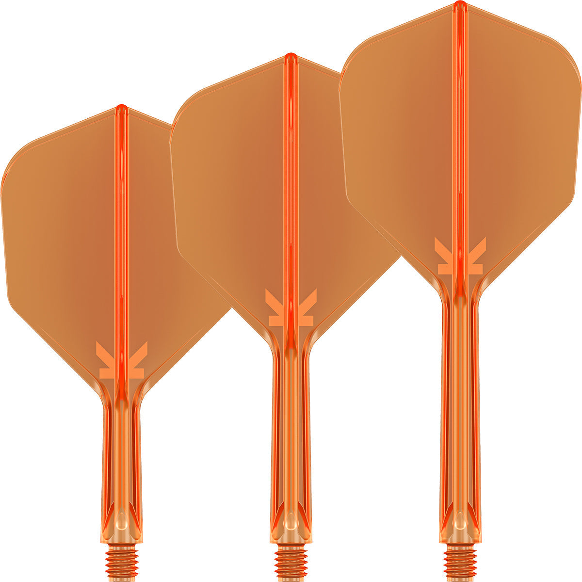 Target K-Flex Neon Orange No6 One Piece Dart Flights