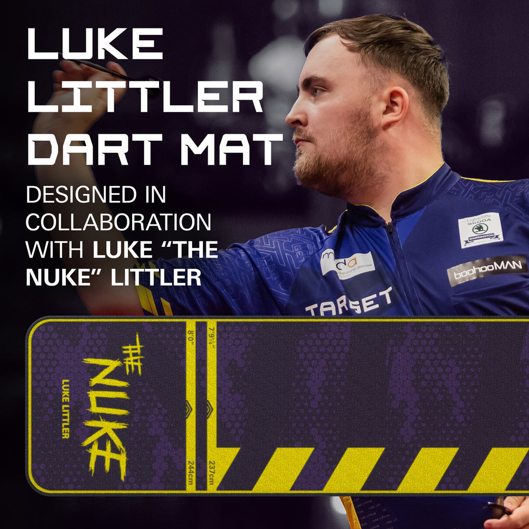 Target Luke 'The Nuke' Littler Dart Mat