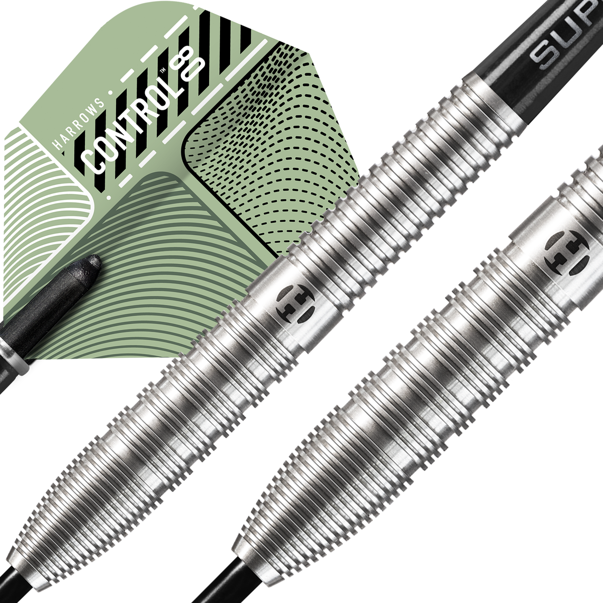 Harrows Control Tapered 80% Tungsten Steel Tip Darts