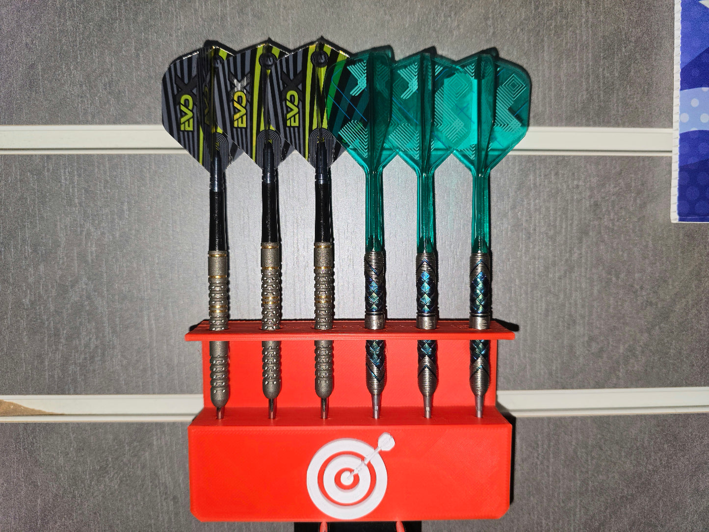 3D Printed Wall Mounts (6 Dart Holder)