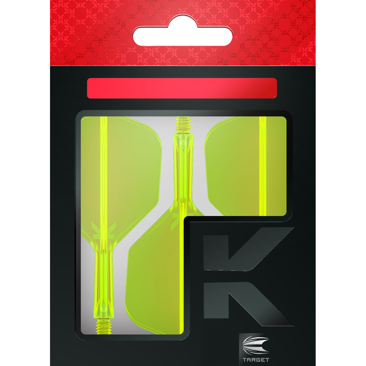 Target K-Flex Neon Yellow No6 One Piece Dart Flights