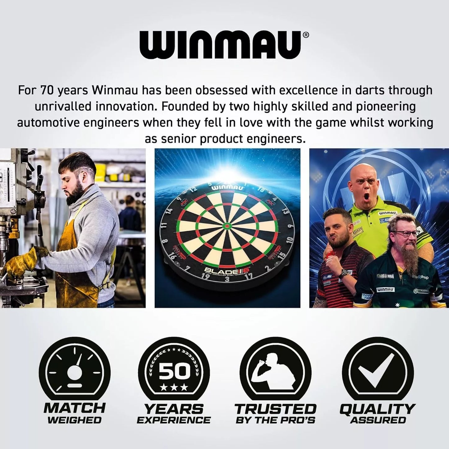 Winmau PDC Blue Dartboard Surround