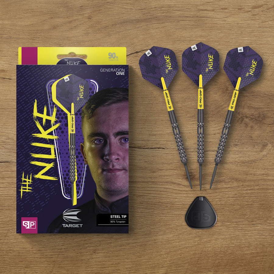 Luke Littler Generation One 90% Swiss Point Steel Tip Darts by Target