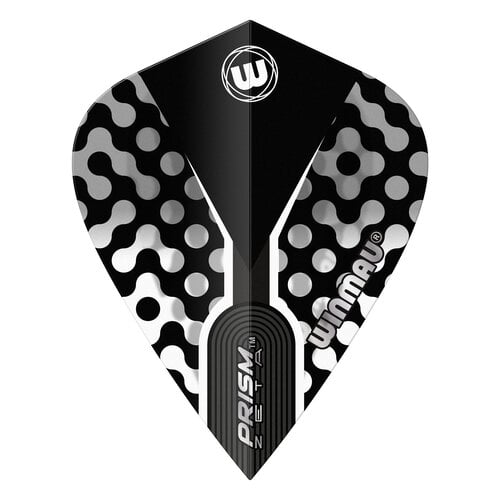 Winmau Prism Zeta Kite Black/White Dart Flights
