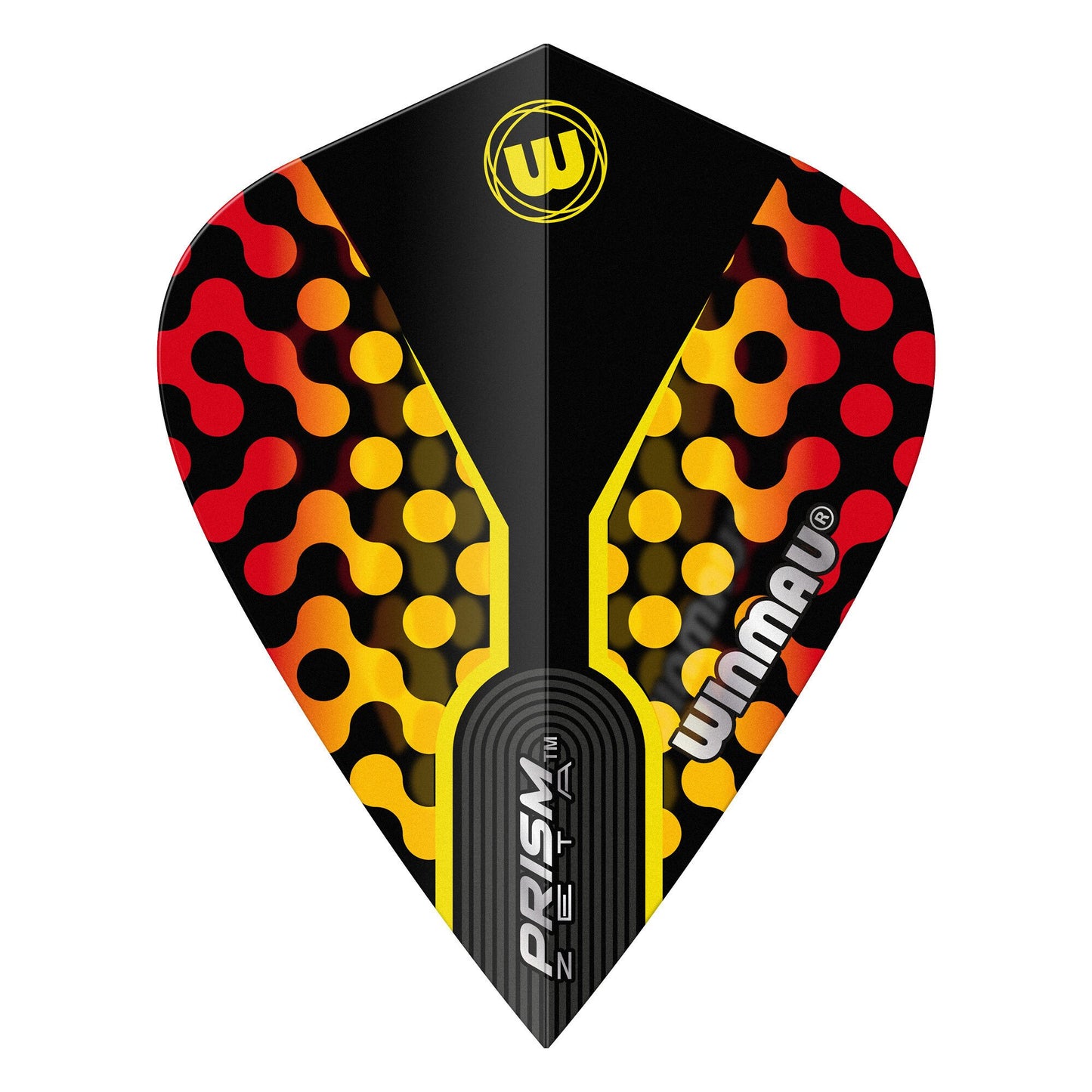 Winmau Prism Zeta Kite Black/Yellow Dart Flights
