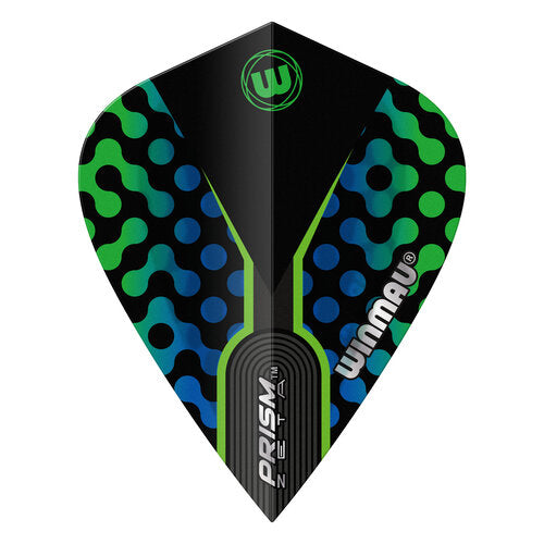 Winmau Prism Zeta Kite Blue/Green Dart Flights