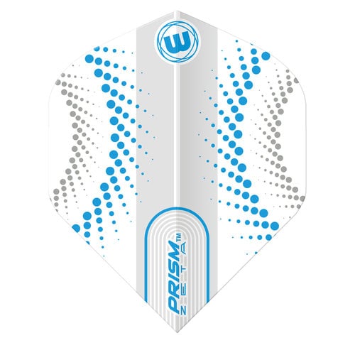 Winmau Prism Zeta White & Blue Dart Flights