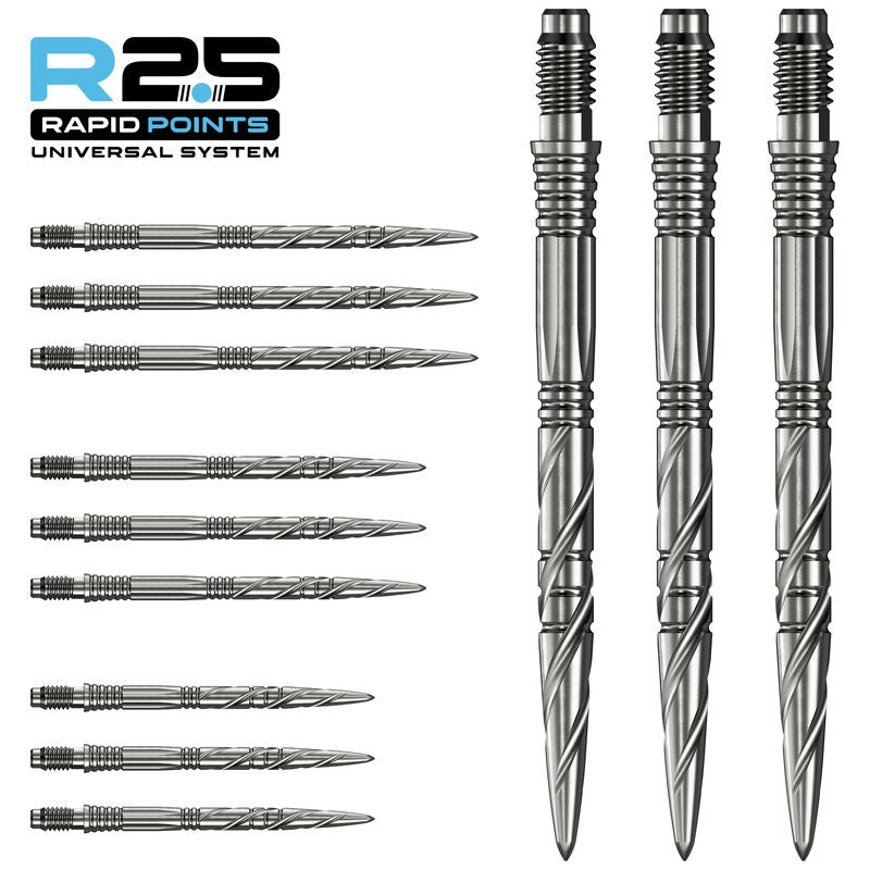 Mission R2.5 Rapid Dart Points - Steel Tip - SGV