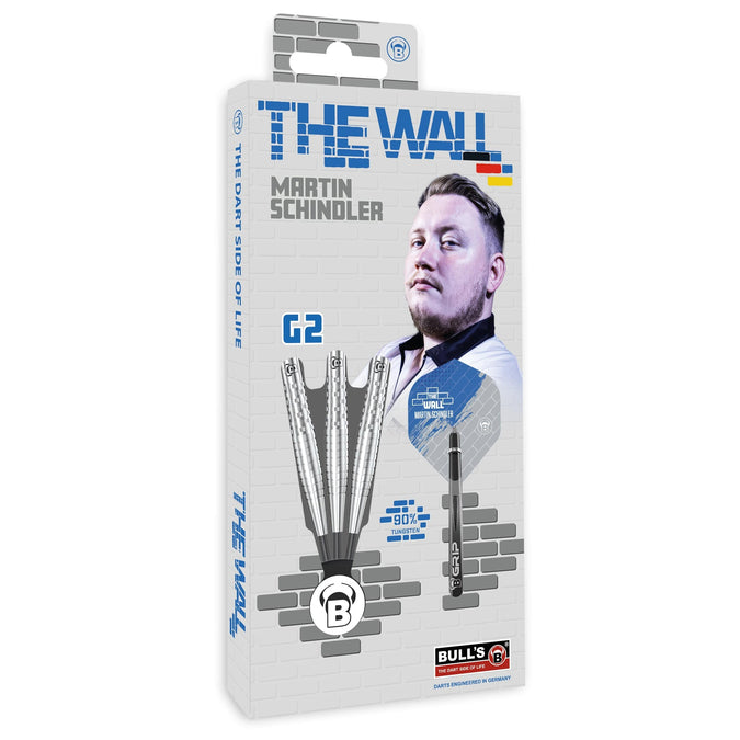 Bulls Martin Schindler Darts - Steel Tip - 90% Tungsten - G2
