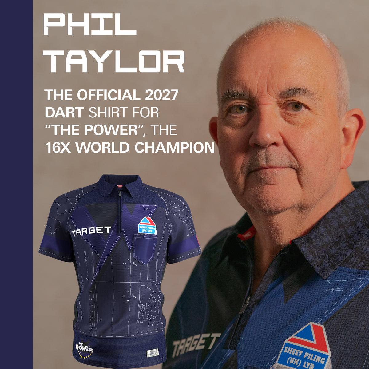 Phil Taylor 2027 Playing Shirt