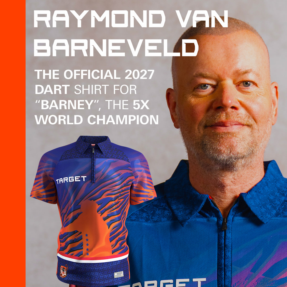 Raymond Van Barneveld 2027 Playing Shirt