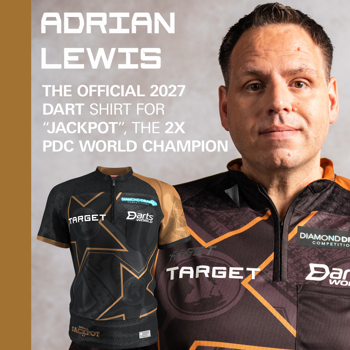 Adrian Lewis 2027 Playing Shirt
