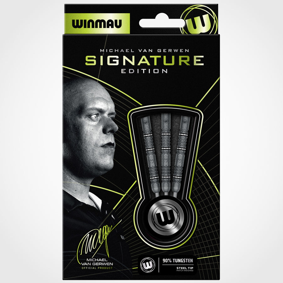 Winmau MvG Signature Edition 90% Tungsten Steel Tip Darts