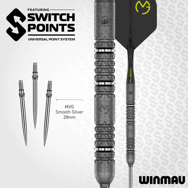 Winmau MVG SE 90% Tungsten Signature Switch Point Darts