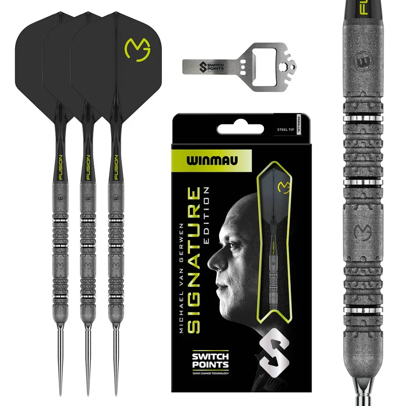 Winmau MVG SE 90% Tungsten Signature Switch Point Darts