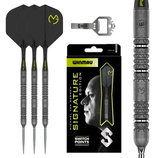 Winmau MVG SE 90% Tungsten Signature Switch Point Darts