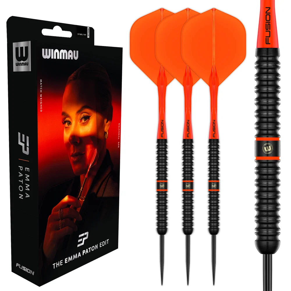 Winmau Emma Paton Edit 90% Tungsten Signature Steel Tip 23g Darts