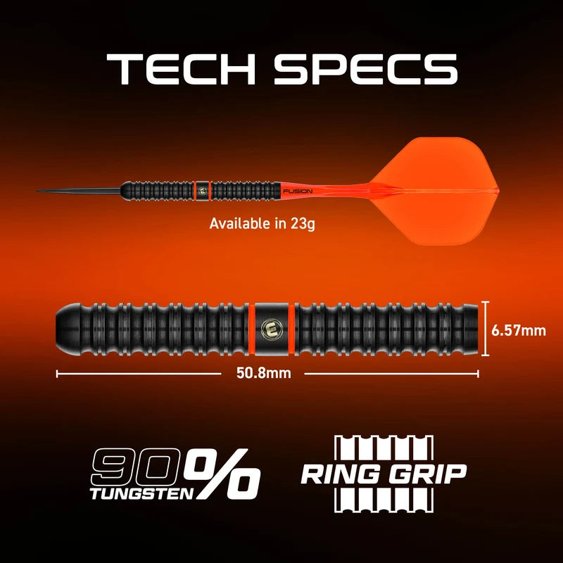 Winmau Emma Paton Edit 90% Tungsten Signature Steel Tip 23g Darts