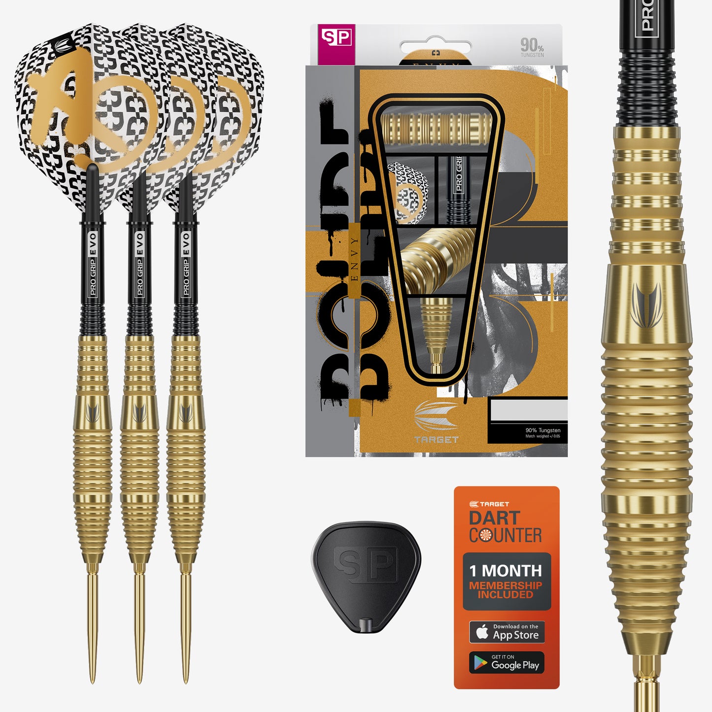 BOLIDE ENVY 05 90% SP STEEL TIP DART  2026