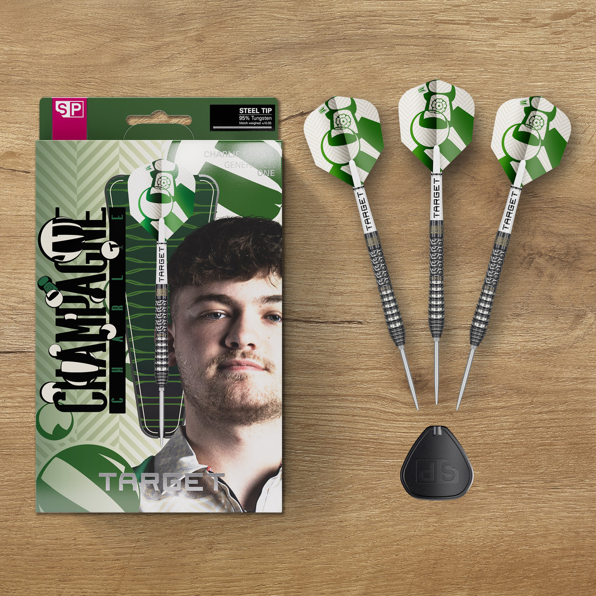 Charlie Manby 95% SP Steel Tip Darts 2026