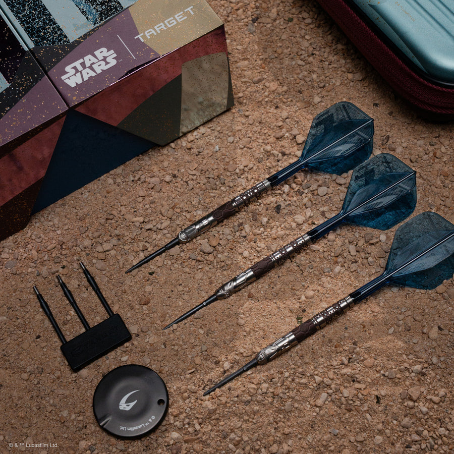 STAR WARS MANDALORIAN 95% SP STEEL TIP DARTS 2026