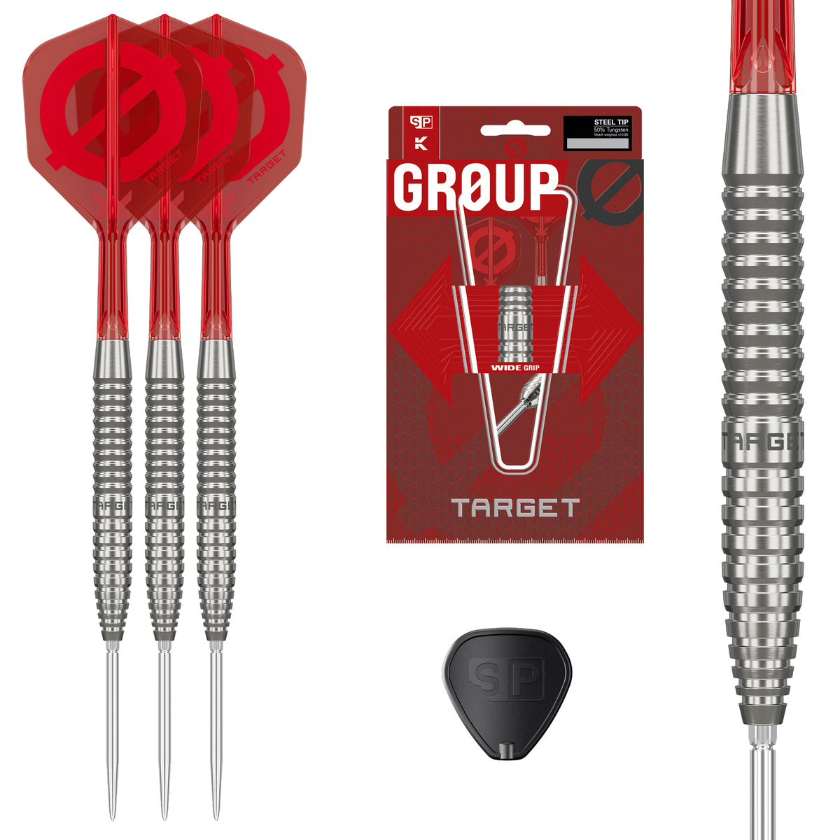 Target Group ø 50% 02 SP Steel Tip Darts 2026