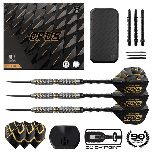 Harrows Opus 90% Tungsten Quick Point Darts