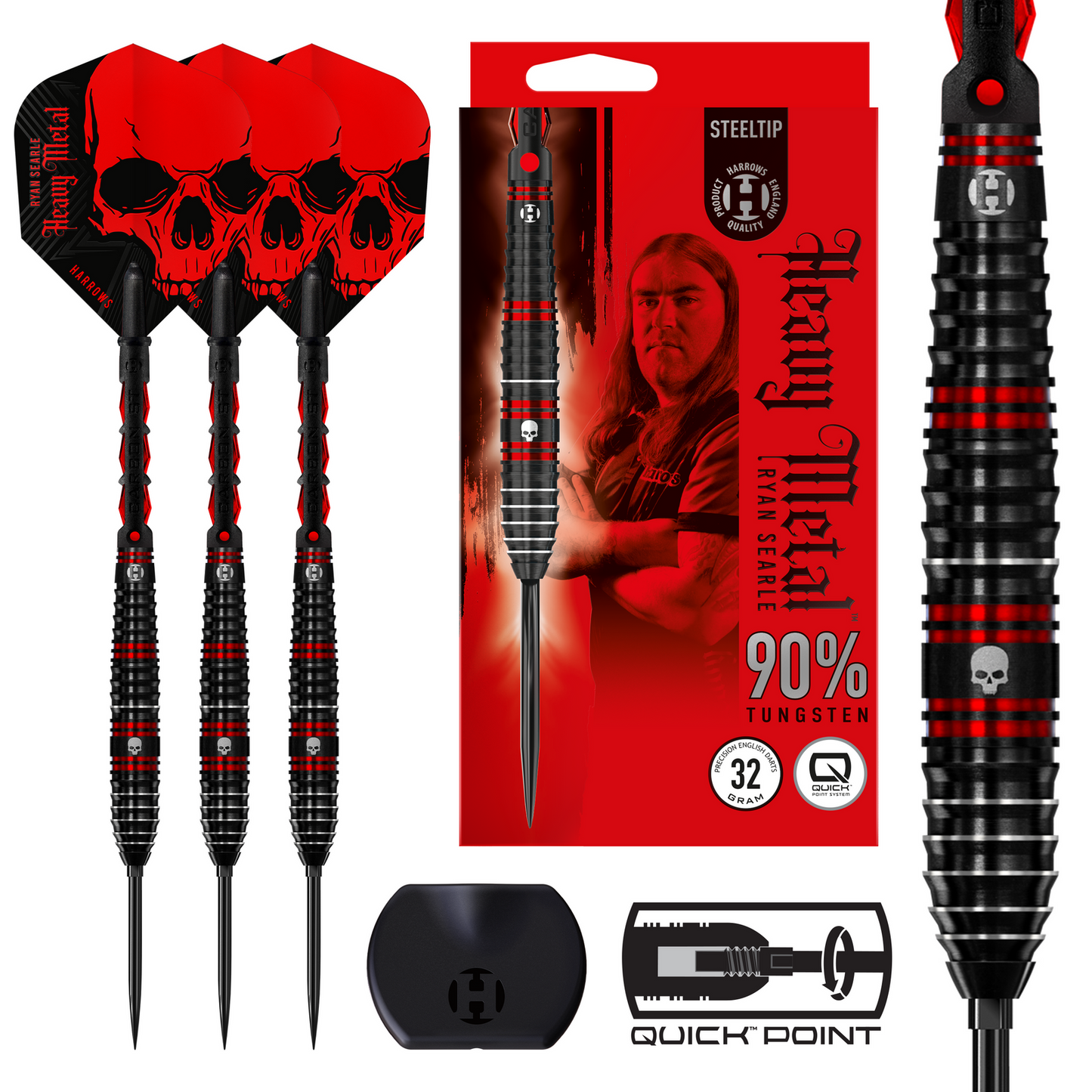 Ryan Searle 90% Quick Point Darts