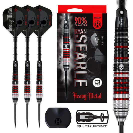 Harrows Ryan Searle Series 2 90% Tungsten Steel Tip Darts by Harrows