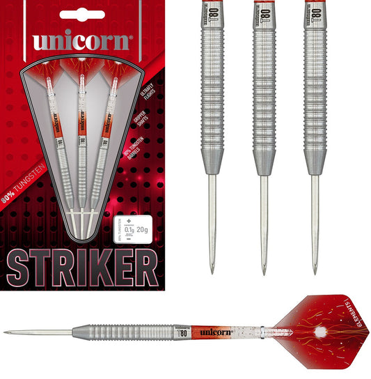 Unicorn Striker Type 1 80% Tungsten Steel Tip Darts