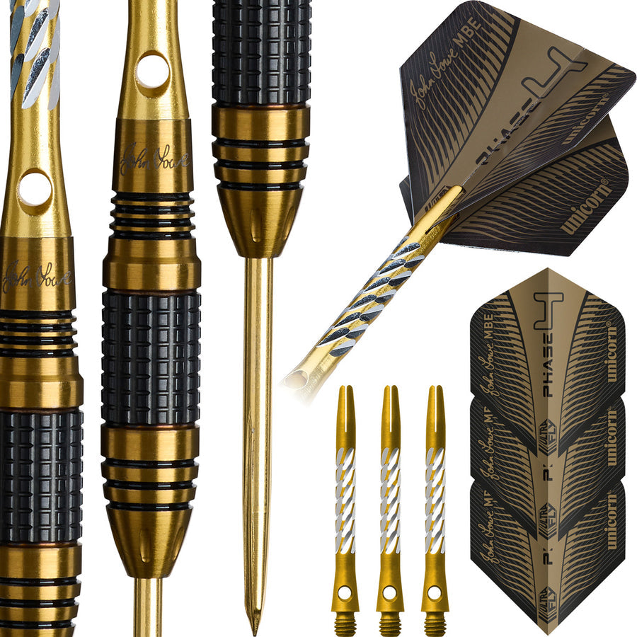 Unicorn John Lowe Phase 4 World Champion 90% Tungsten Steel Tip Darts