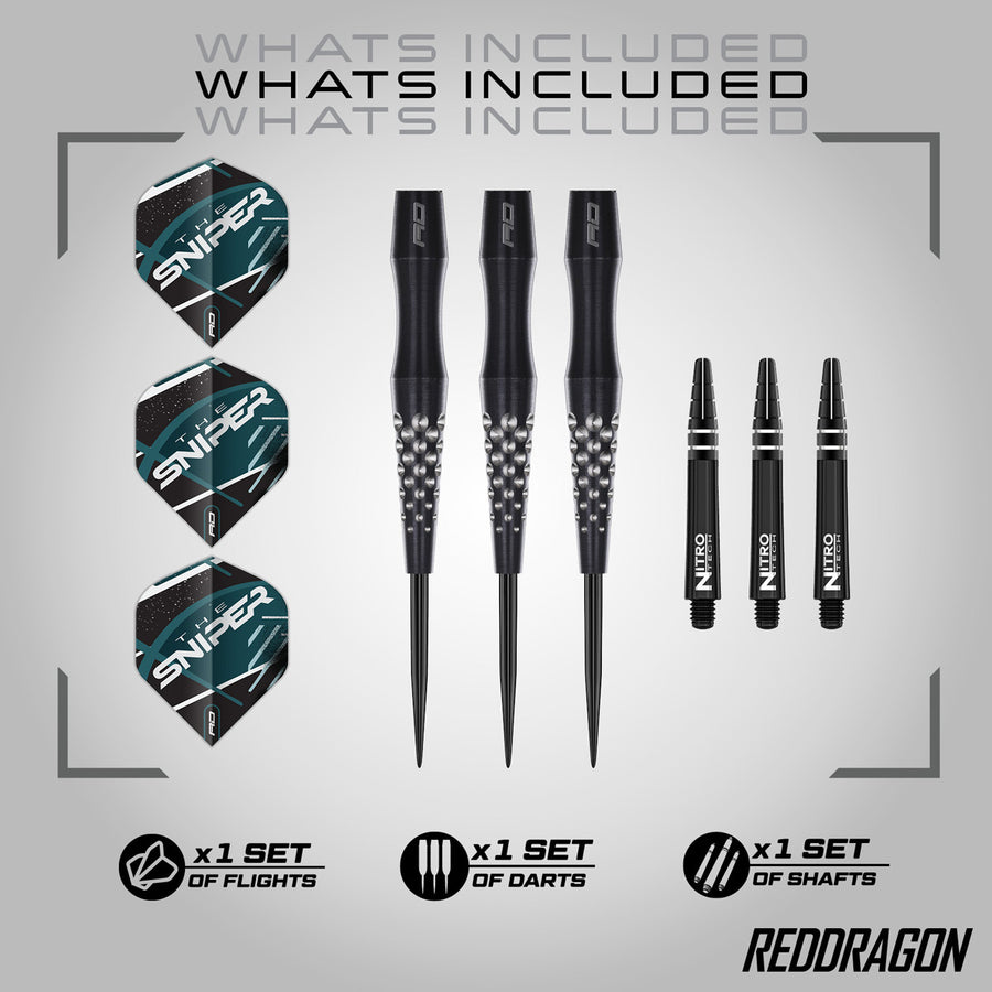 Red Dragon Connor Scutt 90% Tungsten Steel Tip Darts