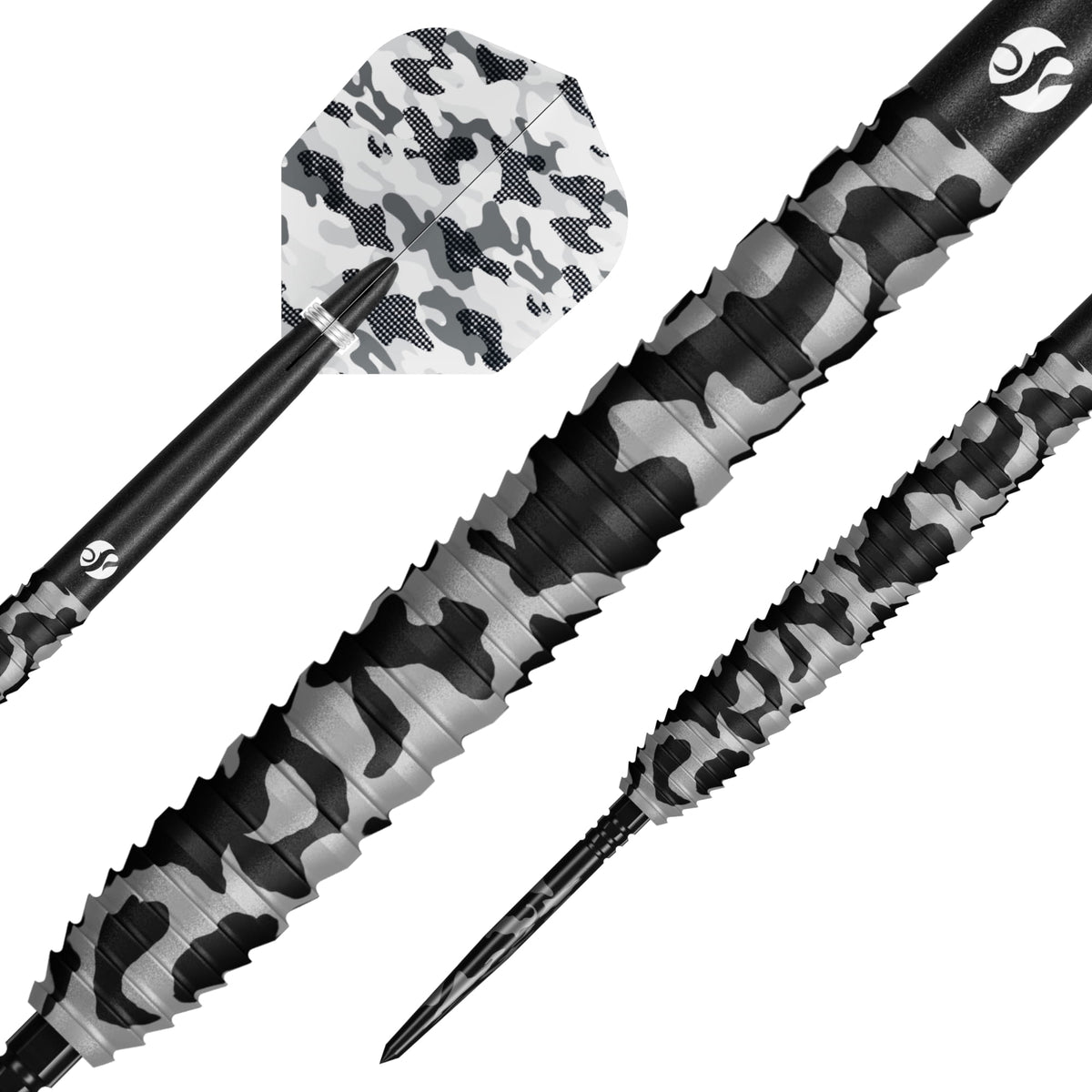 Camo Polar Steel Tip Dart Set-90% Tungsten Barrels